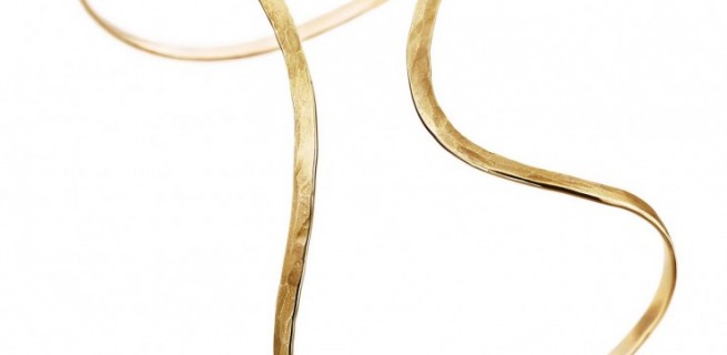 BRASILIA Bracelet in yellow gold H.Stern by Oscar Niemeyer