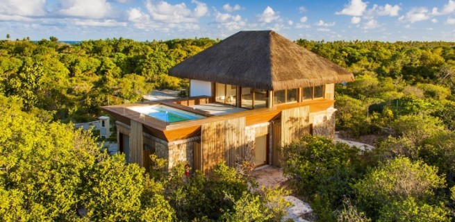 Casas de luxo na Praia do Forte