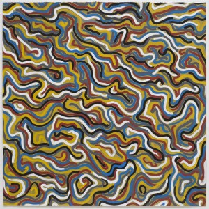 "Pace Gallery -Sol Lewitt Squiggly Brushstrokes"