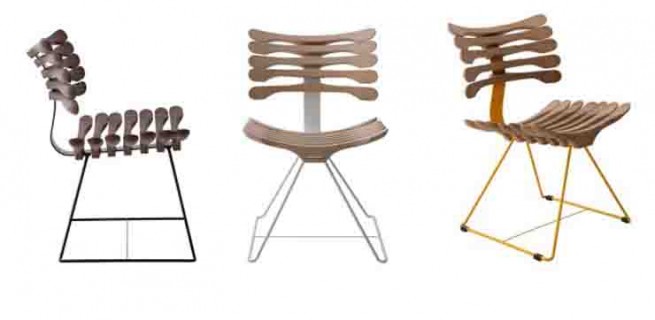 "Pedro Franco - cadeira Esqueleto"