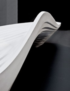 "Serac Bench de Zaha Hadid"